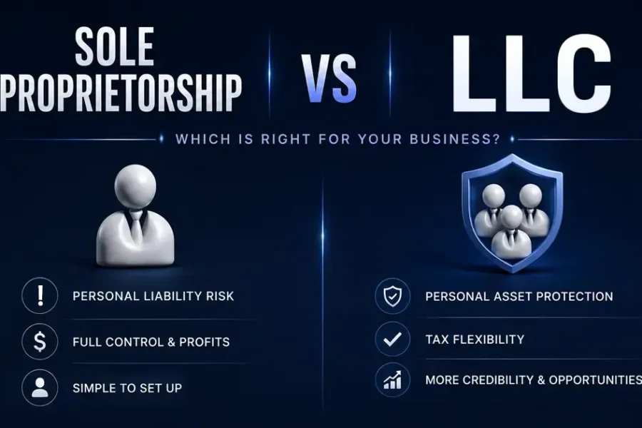 LLC vs Sole Proprietorship: Which One Fits You?