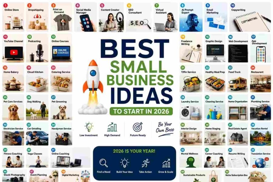 20 Profitable Small Business Ideas to Start in 2026